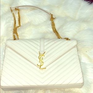 Big white YSL bag